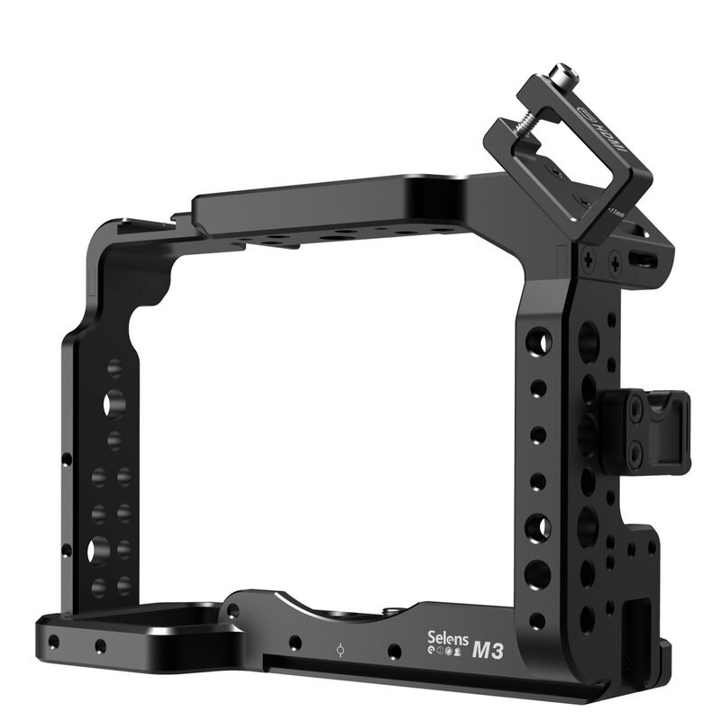 Selens a7iii a7r3 a7m3 Cage For Sony A7RIII /A7III/A7MIII Aluminum Alloy Cage To Mount Tripod Quick Release Extension Kit