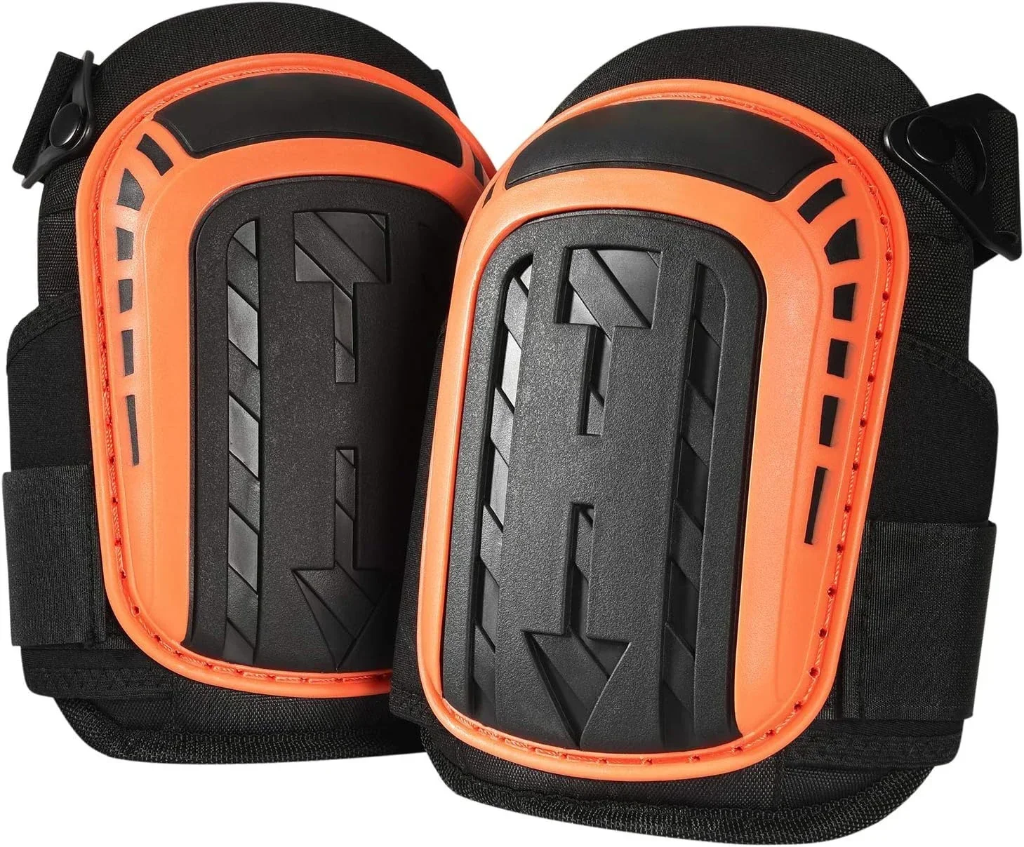 Knee Pads for Work-Heavy Duty Support Kneepads with Gel Cushion&Anti-Slip Straps-Construction,Flooring,Gardening,Cleaning,Tile: Brown