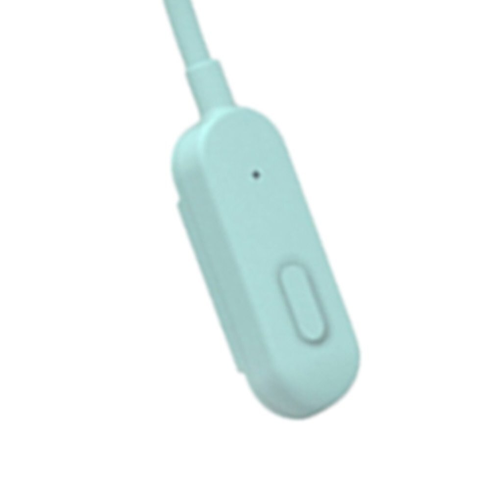 Bærbar doven sport halter fan mini hængende hals fan usb genopladeligt cover halter sport fan luftkøler udendørs