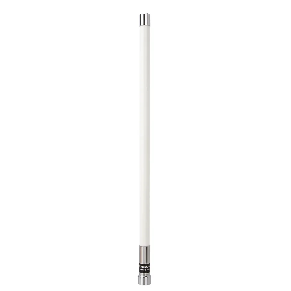 Blanco/negro NL-550 VHF UHF 144mhz /430mhz banda Dual 200W 3.0dBi antena de fibra de vidrio de alta ganancia para Radio móvil coche bidireccional: Blanco