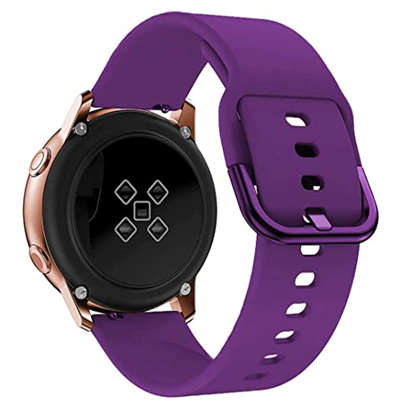 20mm/22mm- reim til amazfit gts /2/2e/3/4 gts 2 mini/gtr 4/3/ pro /47mm/ gtr 2/2e/ stratos 2/3 silikonarmbånd amazfit bip klokkerem: Xs / Gul