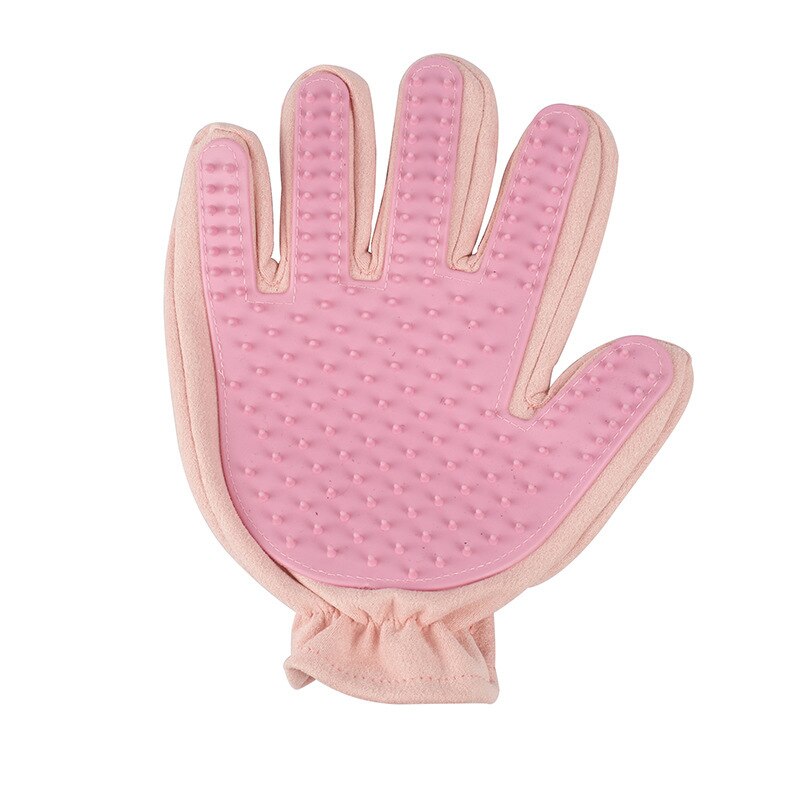 Gerold Kat Vinger Handschoenen Upgrades Massage Met Faux Suede Gerold Kat Handschoenen Slip Dierbenodigdheden Zachte Huid: q