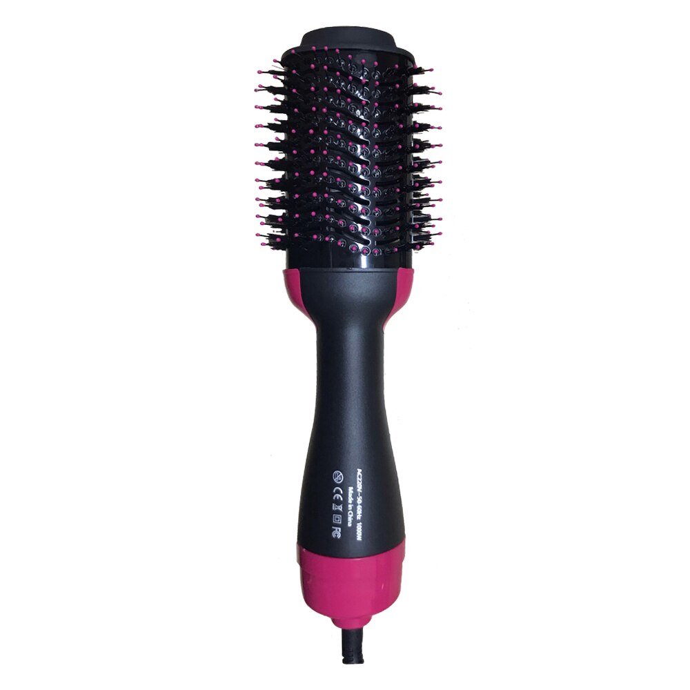 Straight Hair Comb Salon Hair Styling Tools Hair Straightener Comb Air Comb Hair Styler Blow Dryer 2 In 1 Blower Hairbrush: EU Plug