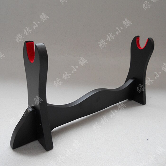 Protection rembourrée Japonesa samouraï épée Katana Wakizashi Tanto support support présentoir Acolchado de Tela cadre en bois 4 dessins