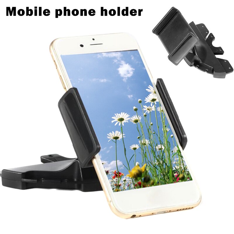 1 Pcs Universal CD-Halter Auto 55-85MM CD Slot Montieren Auto Handy Halter Einstellbare Navigation Rack: Default Title