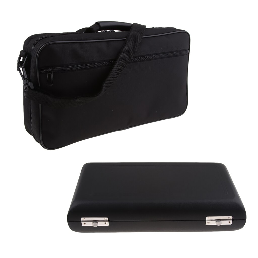 Oboe Carrying Case Black Hard Oboe Case with Bag and Shoulder Strap