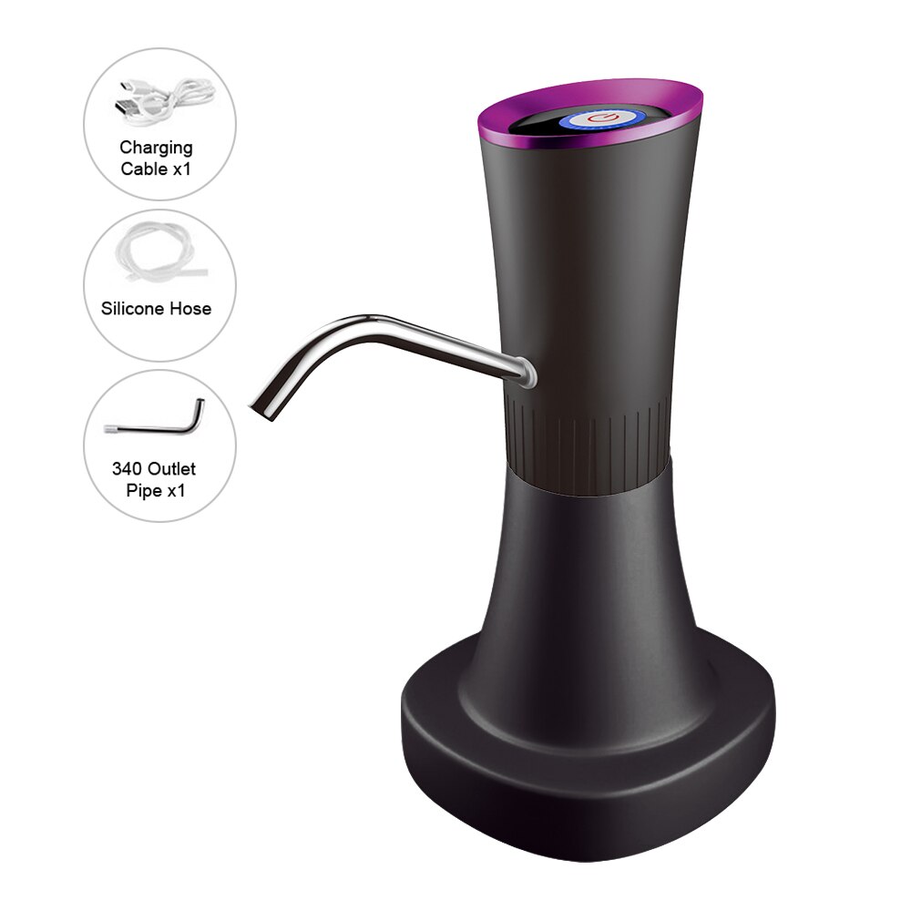 Water Bottle Pump Electric Water Dispenser Wireless Portable Electric Automatic Water Pump Bucket Bottle Dispenser