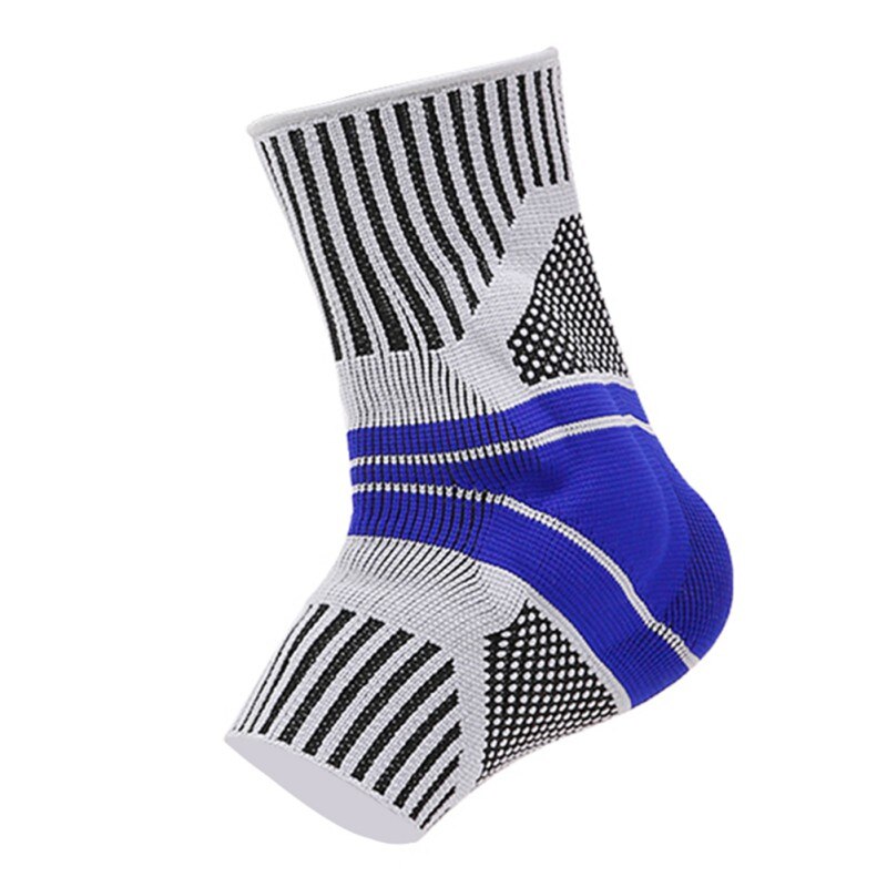 Ankle Support Brace Compression Sleeve With Silicone Gel Reduce Foot Pain Relief From Plantar Fasciitis Ankle Wrap: M