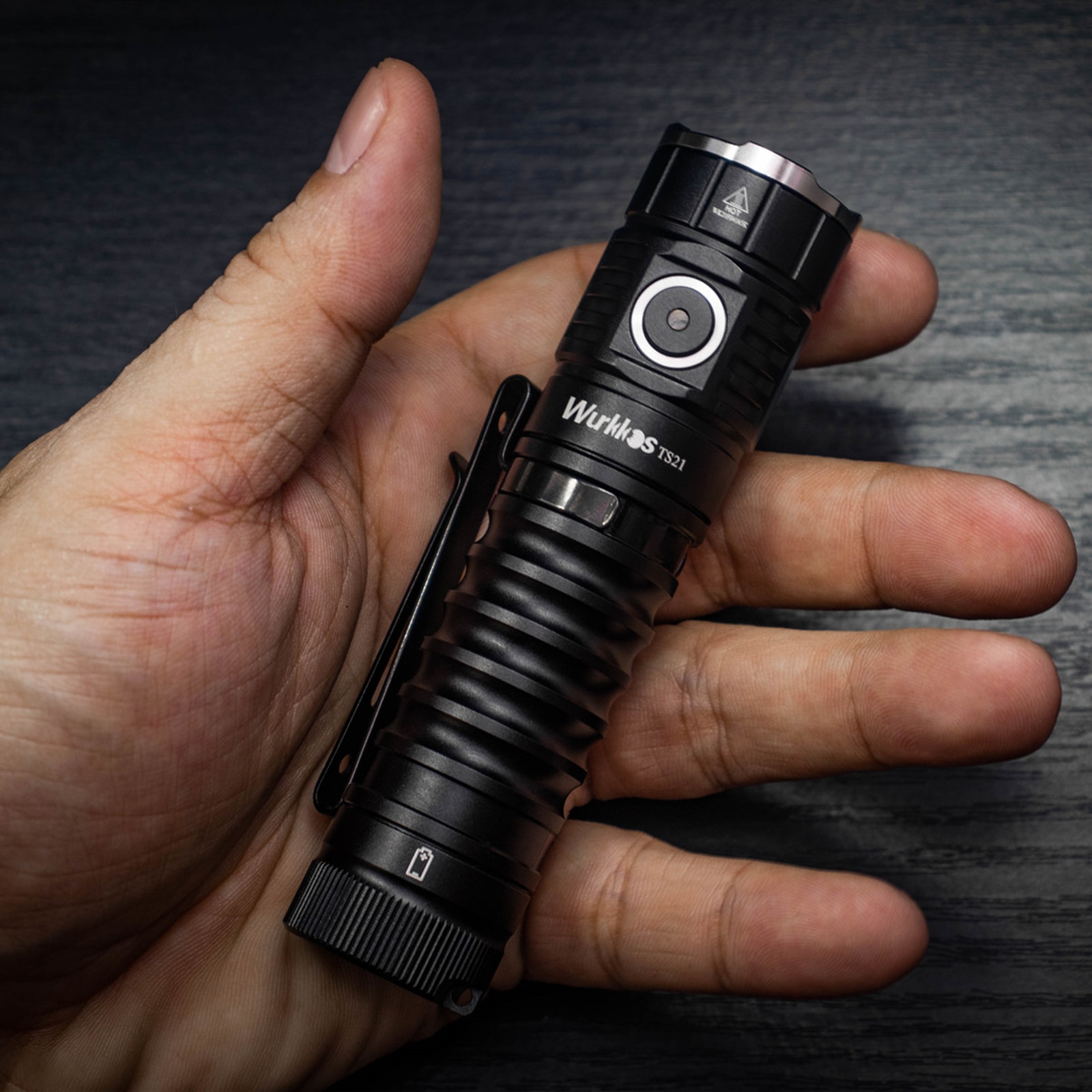 Wurkkos nowe latarki doprowadziło TS21 USB C akumulator 21700 latarka z Anduril 2.0 3 * Nichia 219C 90CRI 5000K 2800lm robić uprawiania turystyki pieszej