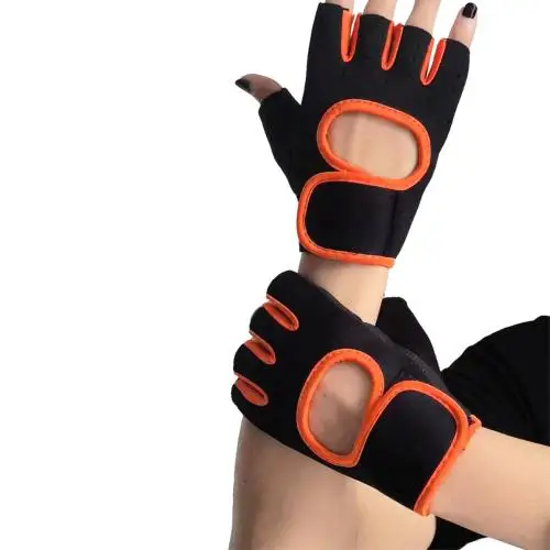 Männer Frauen Fitness Handschuhe Gewichtheben Fitnessstudio Radfahren Yoga Bodybuilding Ausbildung Dünne Sommer Atmungsaktive Nicht-Unterhose Halbe Finger Handschuhe: Himmel Blau / M