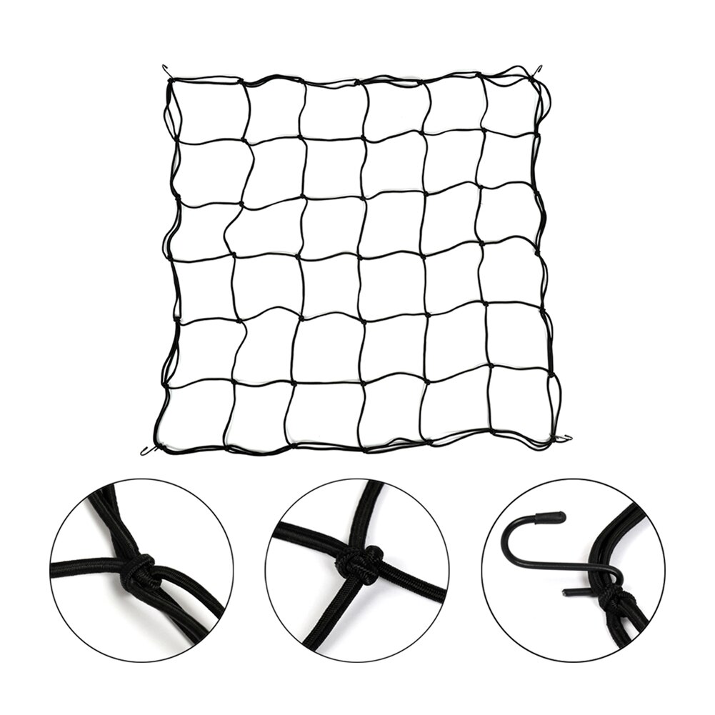 Malla de enrejado elástica de goma para jardín de 80x80 cm, Red de soporte para tienda de cultivo de jardín para plantas de vid trepadora de verduras y flores