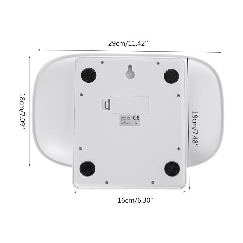 Báscula de animales para perros y gatos, báscula de peso Digital para bebés y niños (kg/oz/lb) LCD, 1g-10kg, novedad de