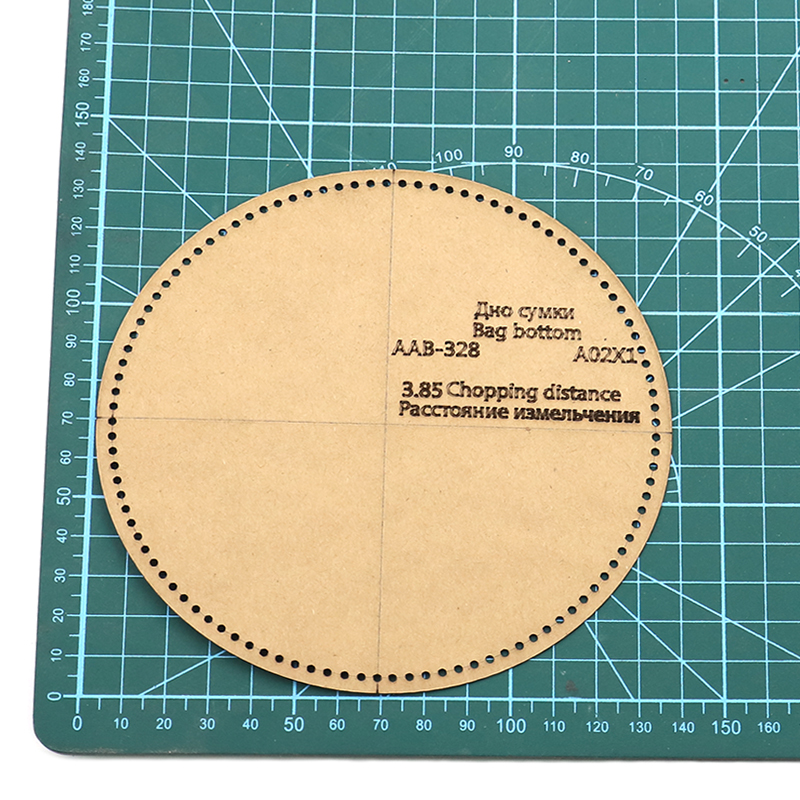 Borsa a secchiello in pelle fatta a mano fai-da-te borsa a tracolla borsa a tracolla modello di disegno modello di carta kraft disegno borsa cilindro in pelle fai da te