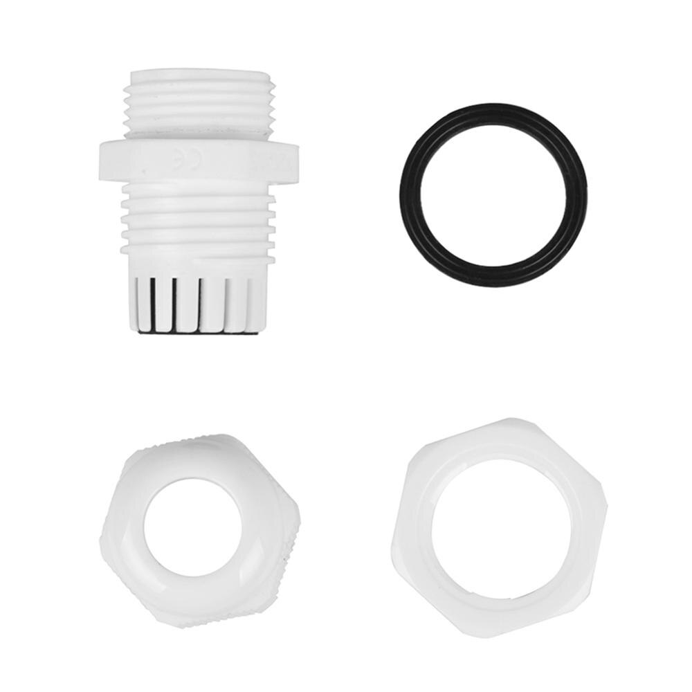 Kabeldoorvoer kabelgoot voor dak, camper, wit, dubbel gat, camper, jacht, auto-accessoires, dubbele kabeldoorvoer kabelgoot zonnepaneel