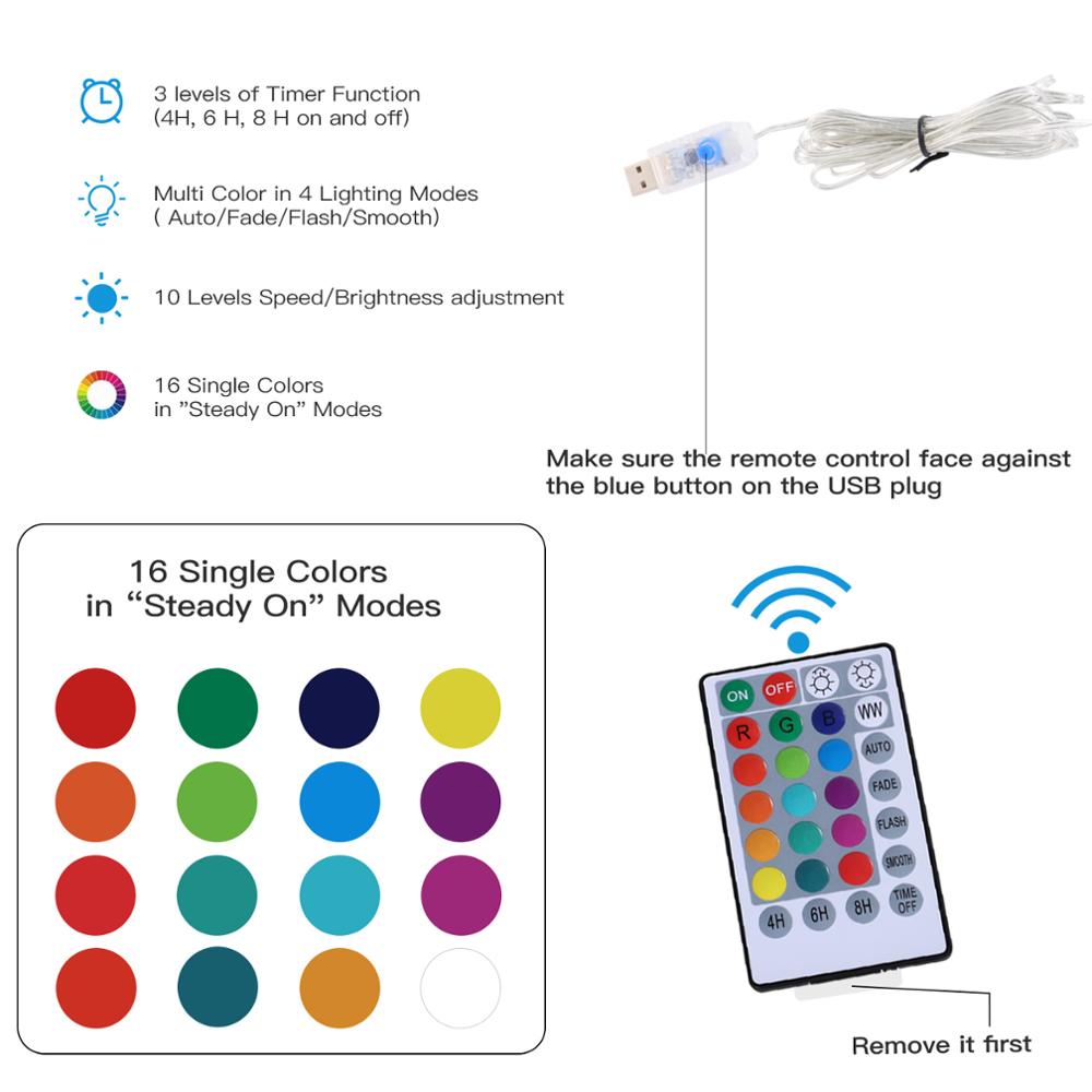 24 Inch Colorful Led Lights Table Lighting Christm... – Vicedeal