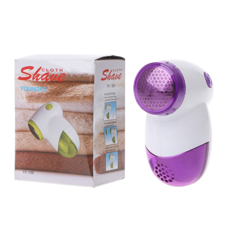 Electric Lint Removers Lint Fabric Remover For Fabric Sweater Clothes Shaver Household Remove Machine: Purple