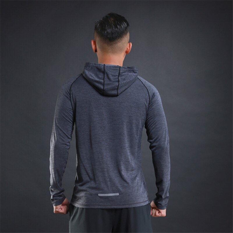 Pyöräilyalue miehet pyöräilytakit slim fit nuoret miehet hupulliset fitness ohuet takit ulkourheilu nopeasti kuivuva tuulitakki ylätakki
