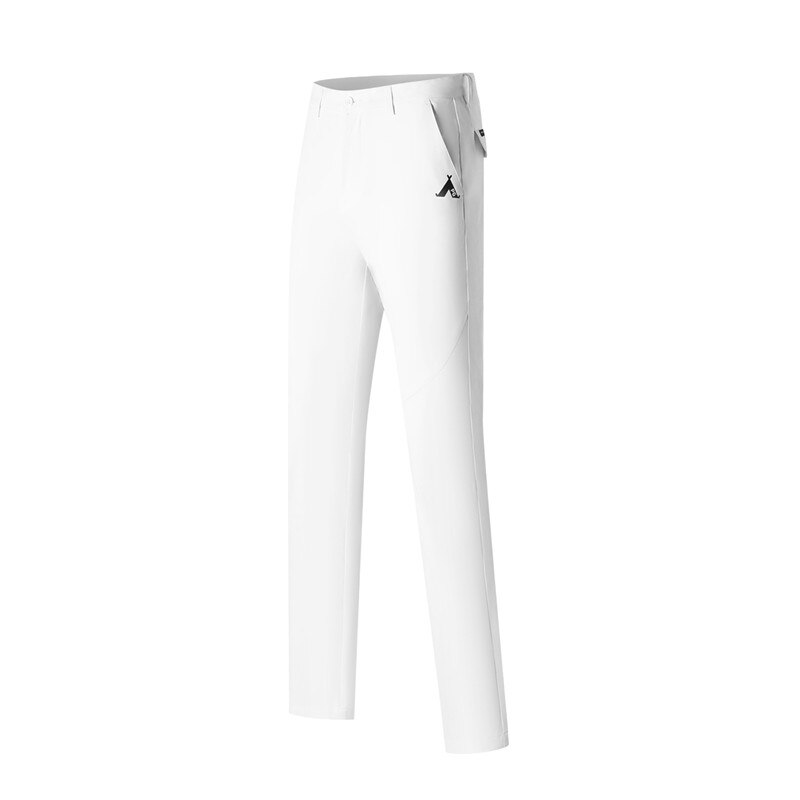 Q Pearly Gates Golf Sneldrogende Zweettransporterend Lente En Herfst Dunne Casual Broek Mannen Sport broek: WHITE / W38