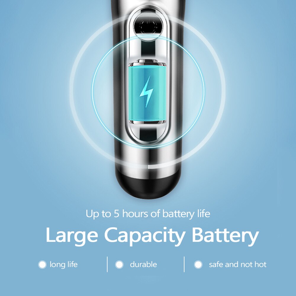 Household Hair Cutter Hair Trimmer Men Rechargeable Electric Powerful Haircut Machine Carving Hair Tool