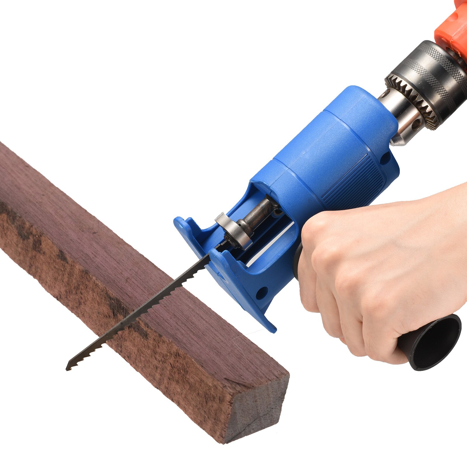 Household Reciprocating Saw Attachment Adapter Change Electric Drill Into Reciprocating Saw For Wood Metal Cutting Hand Tool