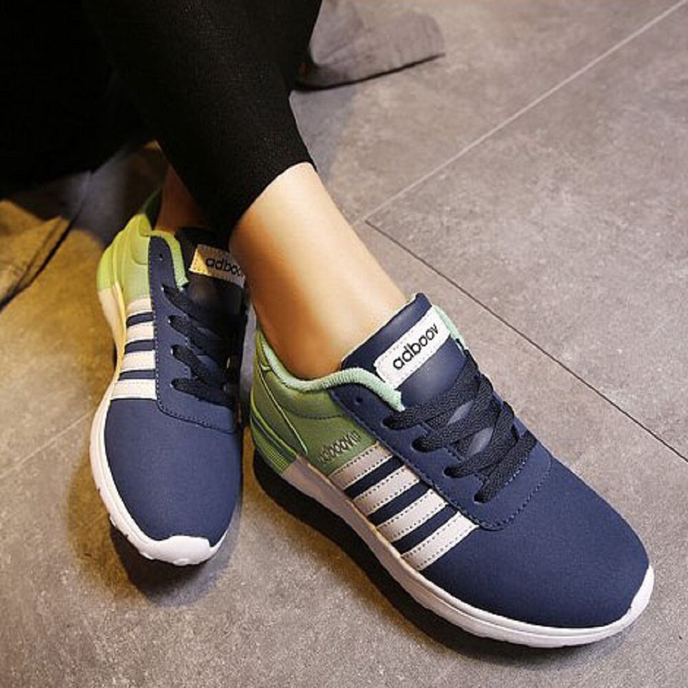 laufschuhe Beiläufige Modische Sport Schuhe Bildschirm Tuch Spitze Up Fly Frauen Gewebe Weich Langlebig Neuen Stil CT