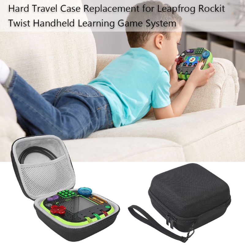 Protective Box Hard Storage Bag for LeapFrog RockIt Twist Handheld Learning Game