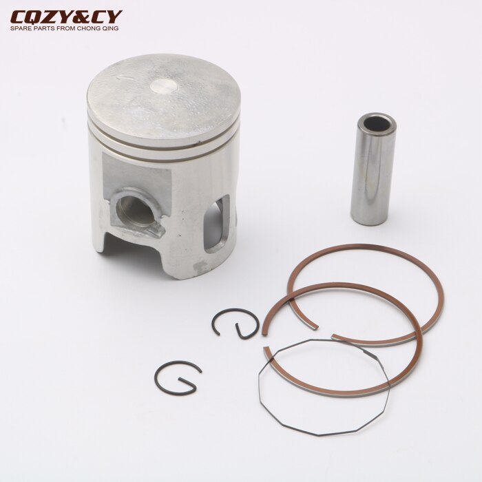 Scooter High Piston Kit for Yamaha BWS 100 AXIS100 AEROX100 AC NEOs YQ100 YW100E YN 100cc 4VP-E1631-10 2 stroke engine: Made in Taiwan