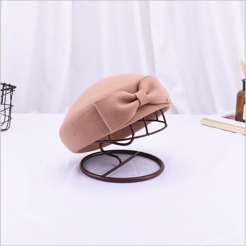 Chapeau Vintage SOFT FELT - 100% Laine - Fabriqué Aux USA - Taille L - Noir