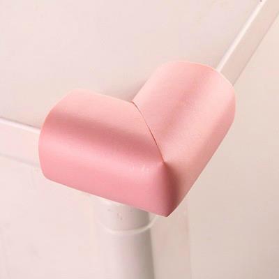 Kinderen Veiligheid Corner Edge Guard Soft Tafel Bureau Bescherming Tafel Beschermende Baby Gewatteerde Hoek Protector CE2070/O: pink