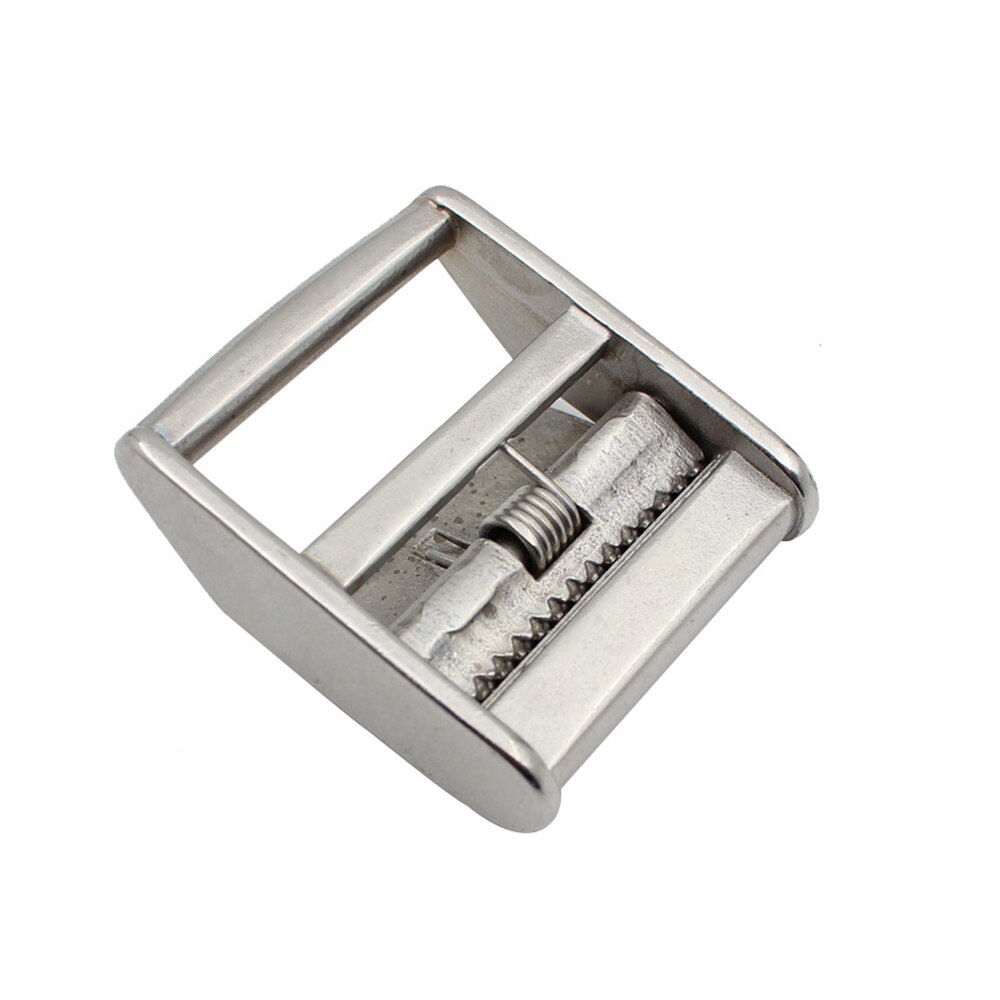 Webbing Tensioner Stainless Steel Cam Flap Buckles Press Cam Buckles Tie Down Buckle for 25mm/38mm Webbing Strap --M25
