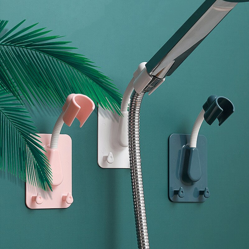 1PC Universal Shower Head Hook Adjustable Hand Shower Holder Shower Riser Rail Rack Bathroom Shower Holder Storage Accessories