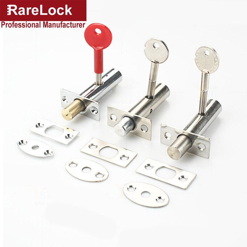 Hidden Tube Well Lock Simple Installation for Concealed Door Fire Door Fire Pipe Well Lock Channel MA013 Rarelock F1