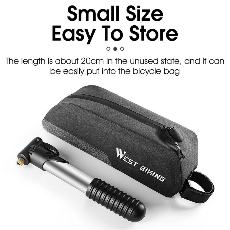 Westen Radfahren tragbare Mini-Fahrrad pumpe Radfahren Hand Luftpumpe Ball Reifen Inflator Schrader Presta Ventil MTB Rennrad Zubehör