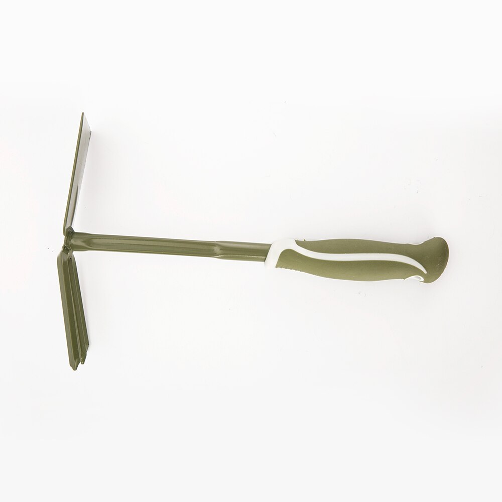 Sungmor 2 in 1 Double Hoe Small Gardening Tool, Strong & Sharp Hoeing and Loosening Soil Hand Tool, Comfort Handle