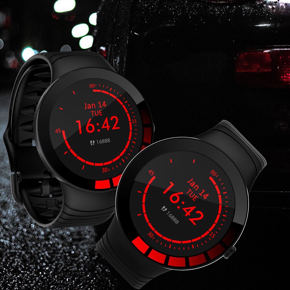 VODOOL Smartwatch - 1.28" Touchscreen - Fitness Tracker - Heart Rate & Sleep Monitor - Alloy Case