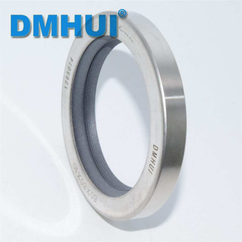 China DMHUI roterende schroef compressor rvs PTFE oliekeerringen 60*80*10/60x80x10 Dubbele lippen ISO 9001: 60-80-10mm