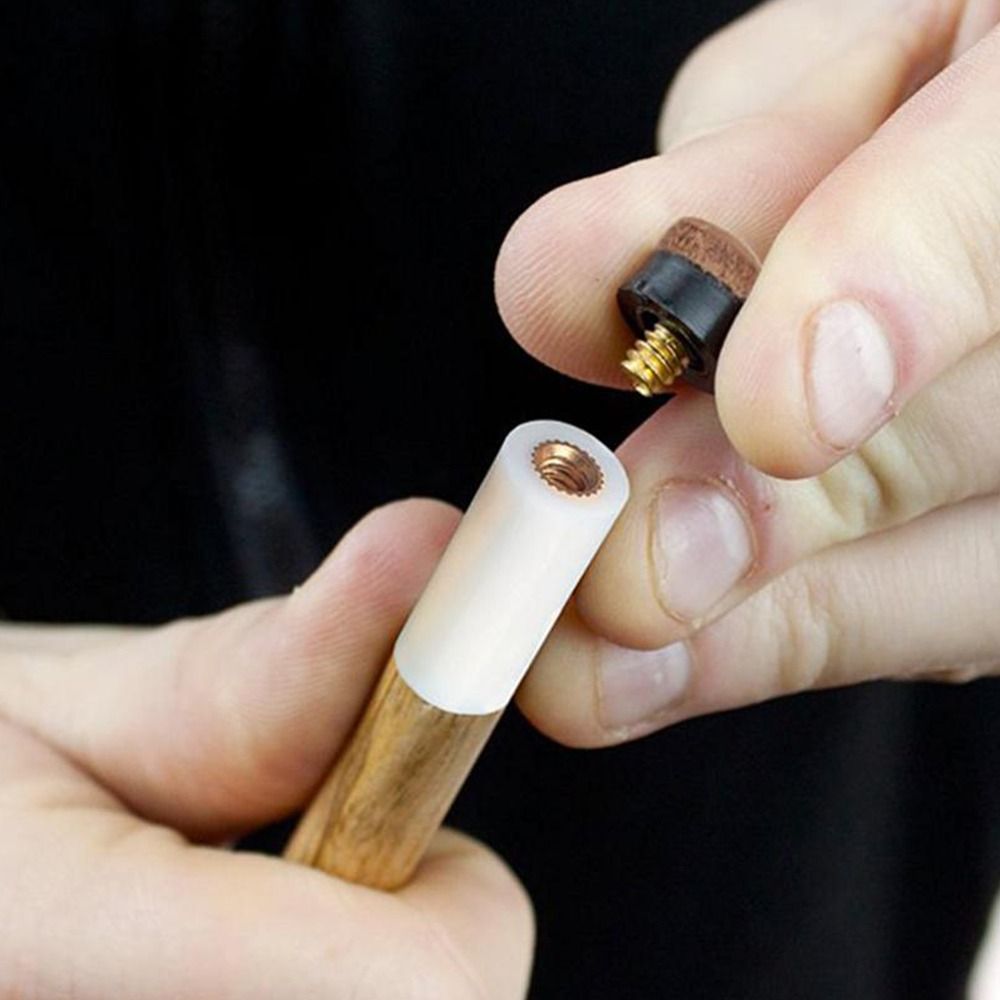 5 stk./pakke 10/11/12/13mm stk. billard-udskiftningssæt, poolkøspidser, billardkøstikdåser, påskruningsspidser til snooker