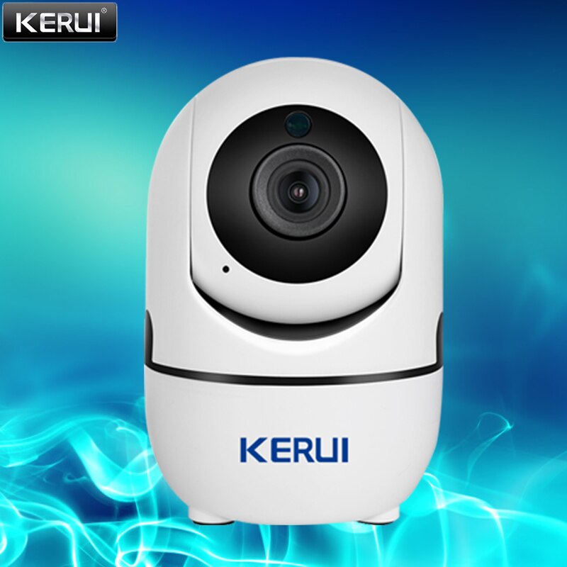 KERUI W18 WIFI Wireless GSM Alarm System Eas Kit Home Security Alarm Host With Siren Home Security Alarm Host APP Remote Control: Indoor camera