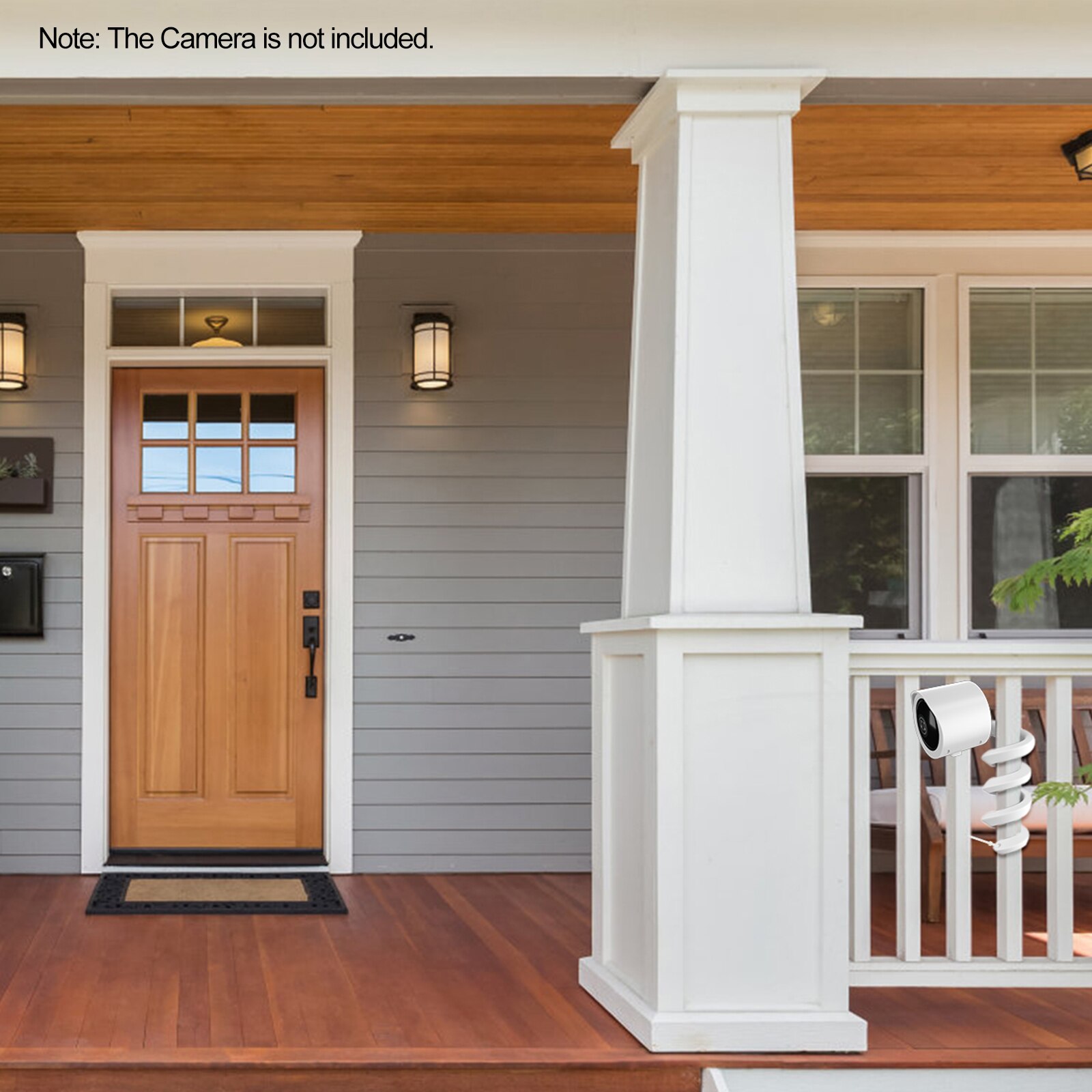 Versatile Twist Mount compatible with Google Nest Cam Indoor Flexible Gooseneck-Like Mount for Nest Indoor Camera Attach