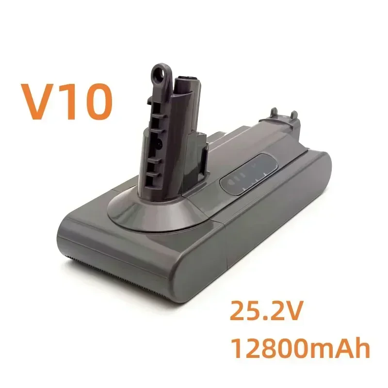 Do akumulatora Dyson V10 V10 Animal Absolute puszysty odkurzacz bezprzewodowy nowy 25.2V 6000mAh-12800mAH akumulator DYSON V10: Różowy