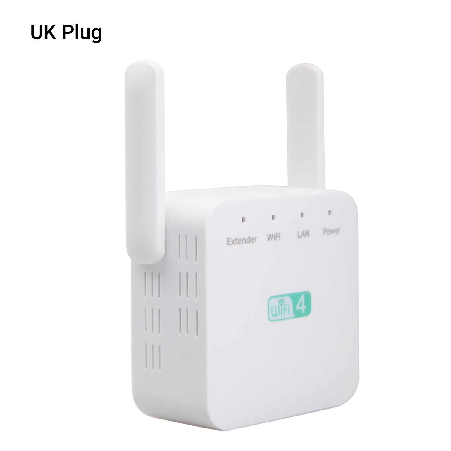 Wireless Repeater WiFi Internet Signal Enhancer Amplifier Booster WiFi Range Extender with Dual External Antennas 300Mbps: UK