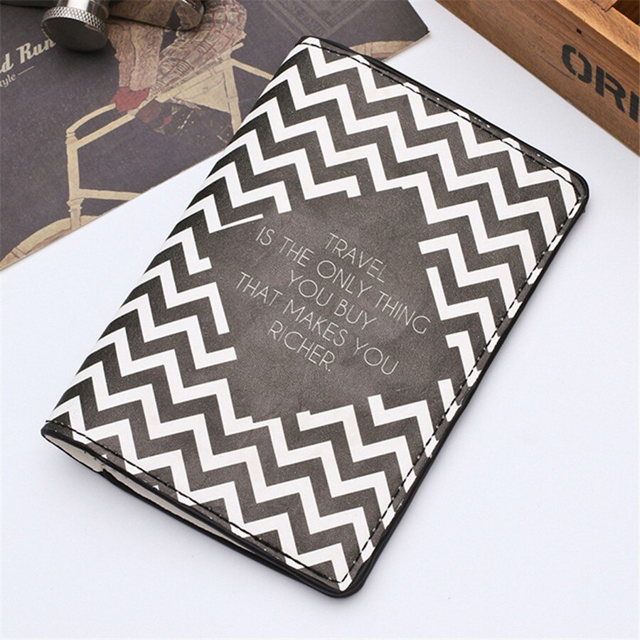 Zoukane Cover Travel Passport Cover Card Case Vrouwen Mannen Reizen Creditcardhouder Reizen ID & Document Paspoorthouder CH02A: Style 10