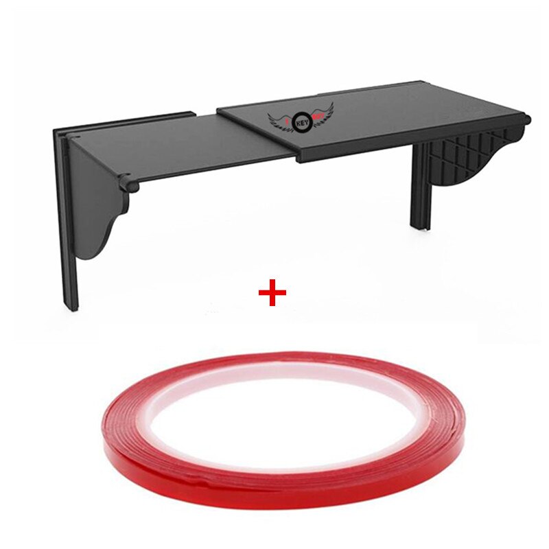 6-10 Inch Car GPS Navigation Sun Visor Sunshade Cover Barrier Double-sided Self-adhesive Tape Universal: B Type