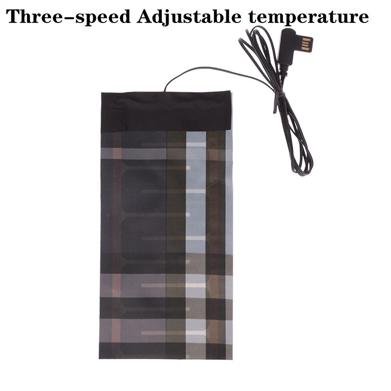 3 Gear Adjustable USB Graphene Heating Cloth Electric Heating Sheet. Heating Sheet Belt Warming Abdomen. Back Warming Pad: B