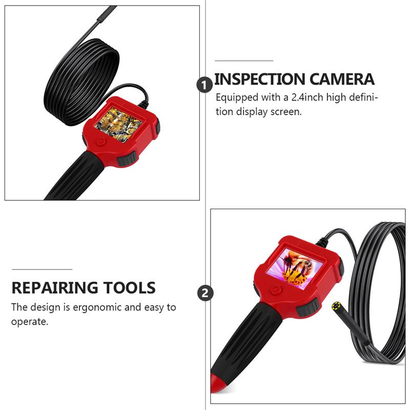 1 Set 5.5mm 1/3/5m Industrial Endoscope Digital Borescope Waterproof Inspection Camera