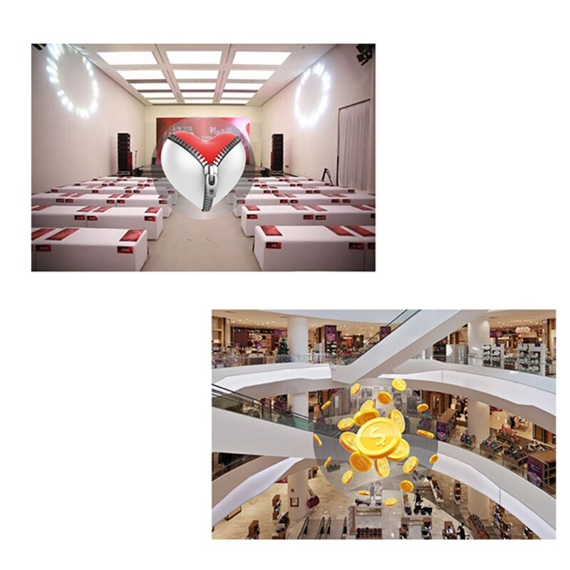 Y9RE – ventilateur de publicité holographique 3D, projecteur vidéo, 224 lumières, magasin, boutique, Bar, Casino, 42cm Durable