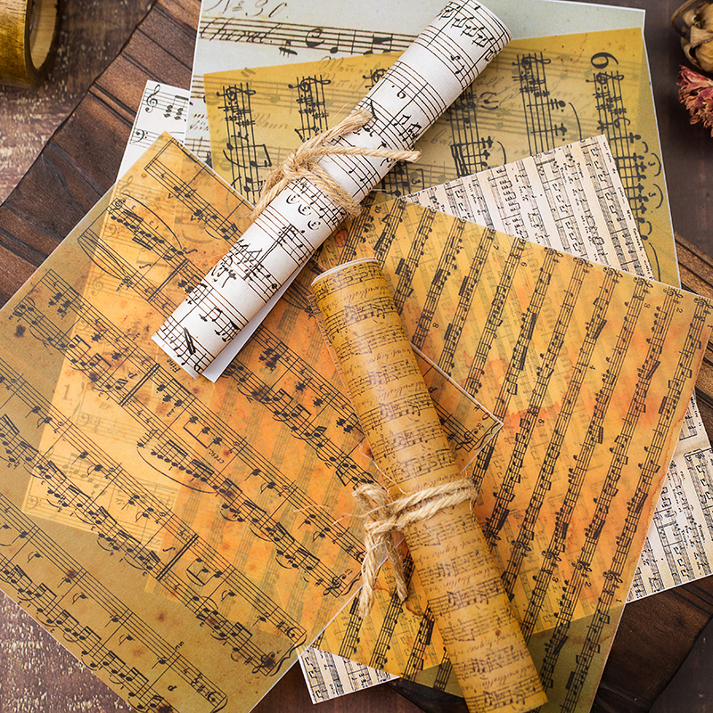 16 Stks/set Vintage Krant Letters Velijn Papier Pa... – Vicedeal