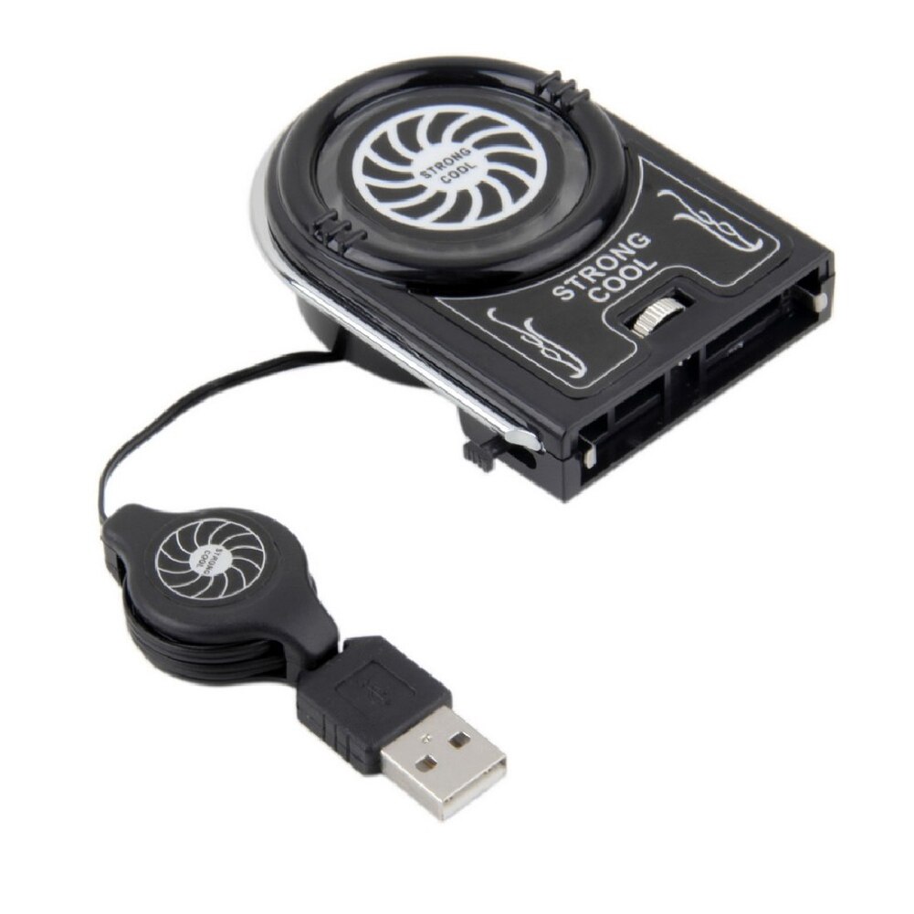 Universal Laptop PC Cooler Exhaust Cooling Fan Heat Dissipation High Performance Fan for Fast Cooling USB Air Extractor: Default Title