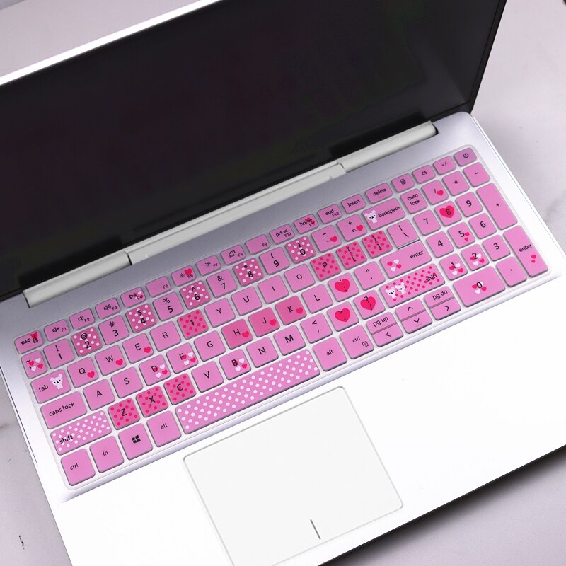 Laptop Keyboard Cover skin Protector for Dell Inspiron 15 5501 5508 5509 5584 5590 5593 5594 5598 Latitude 3500 3510: cartoon