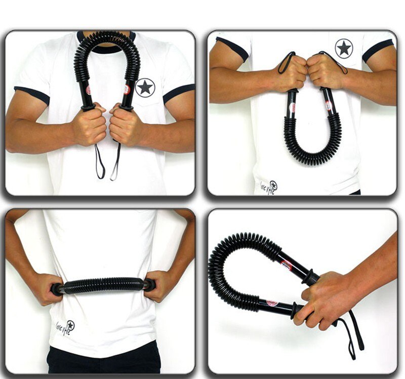 30kg/40kg/50kg/60kg Spring Arm Strength Hand Gripper Arm Power Blasterexercise gym equipment arm exerciser Forearm Power Twister